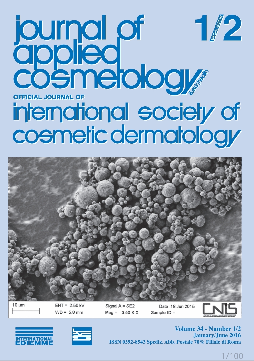 					View Vol. 34 No. 1/2 (2016): Journal of Applied Cosmetology
				