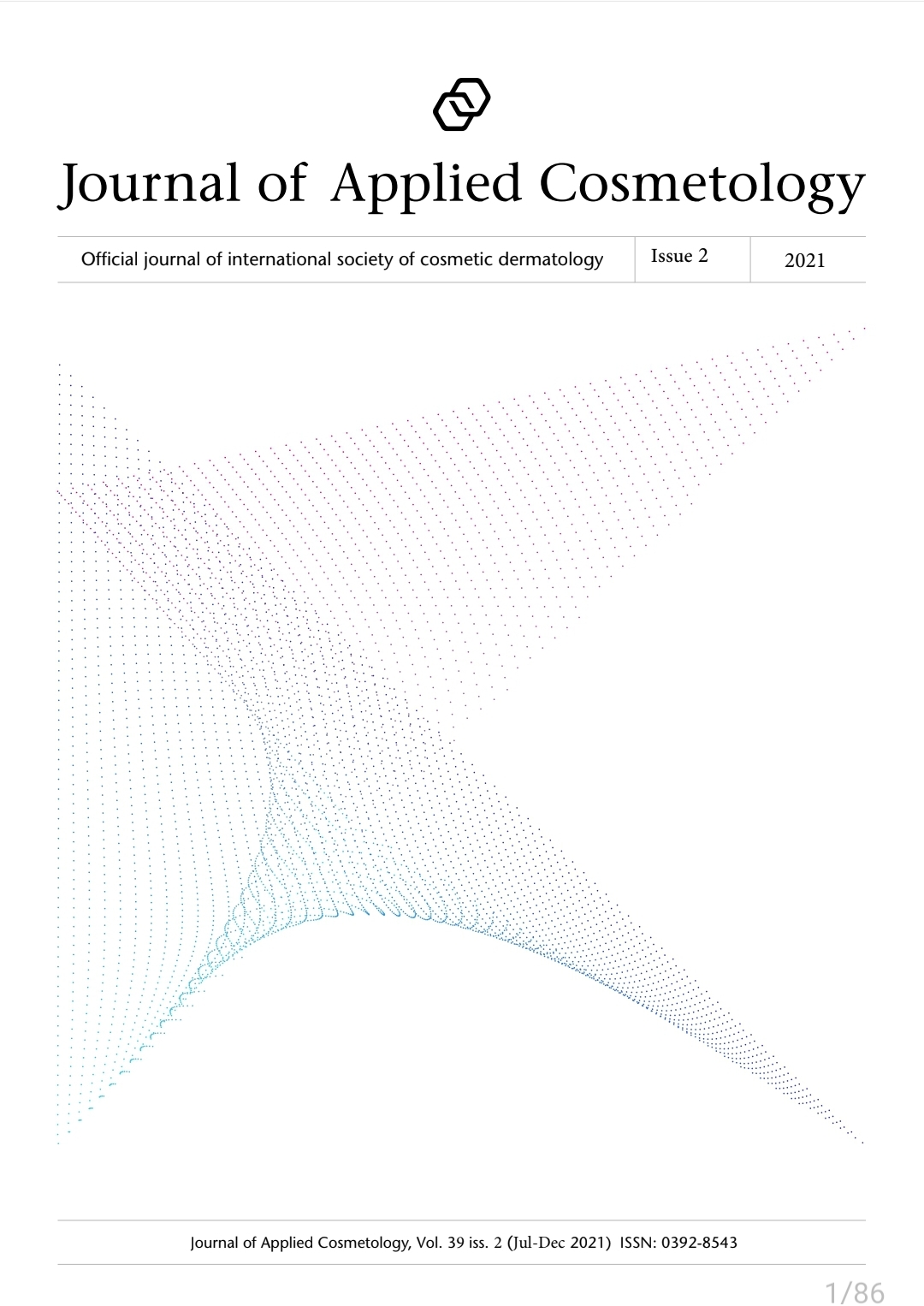 					View Vol. 39 No. 1 (2021): Journal of Applied Cosmetology
				