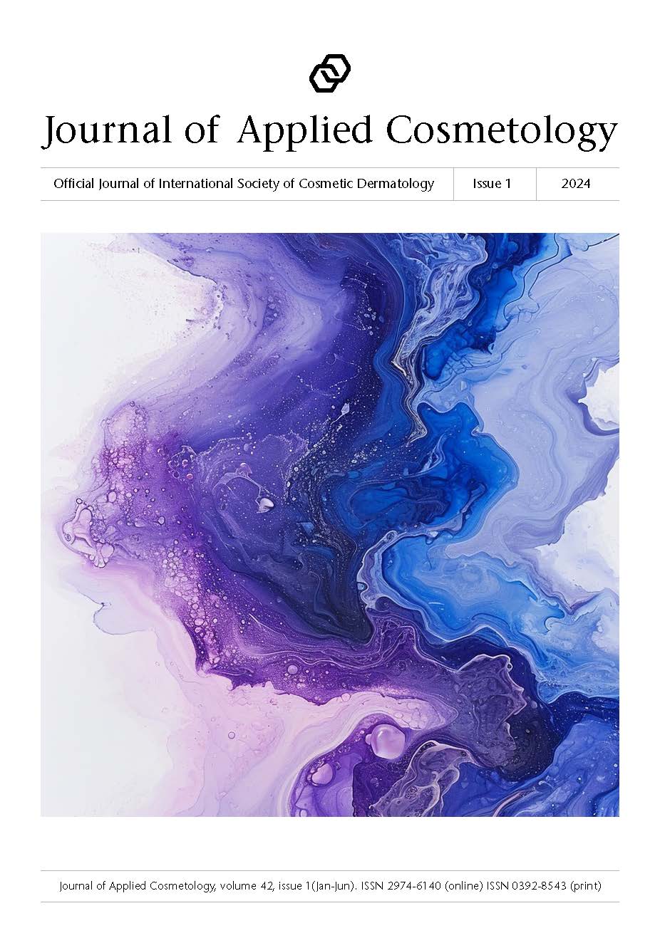 					View Vol. 42 No. 1 (2024): Journal of Applied Cosmetology 
				